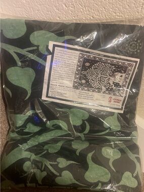 Gypsy Rose Black & Green Elephant Tree Tapestry (If Brand Visible)